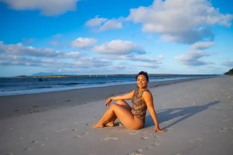 Praia na Ilha do Cardoso