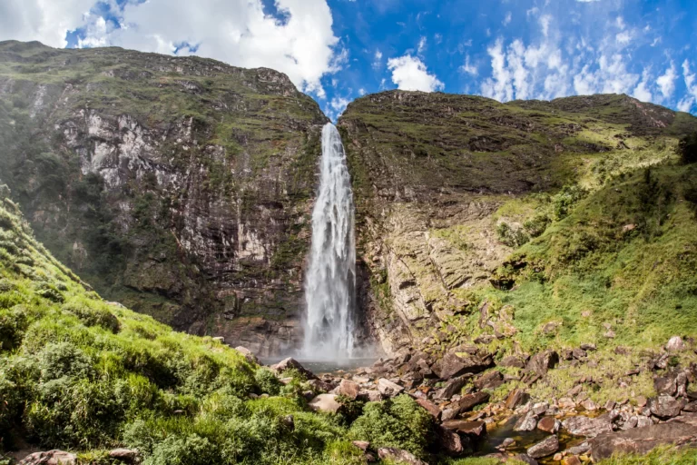 Cachoeira na Serra da Canastra